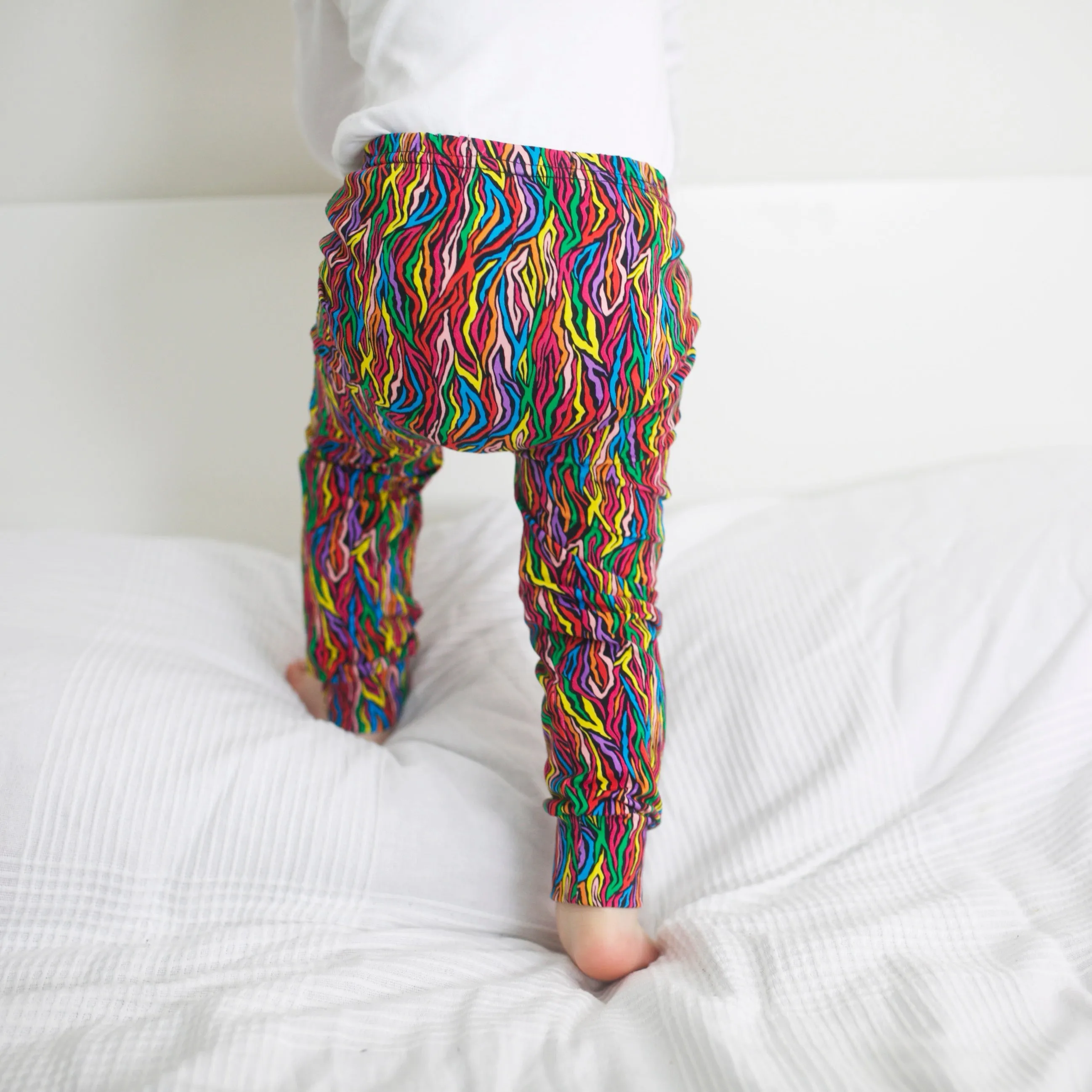 Rainbow Zebra Leggings