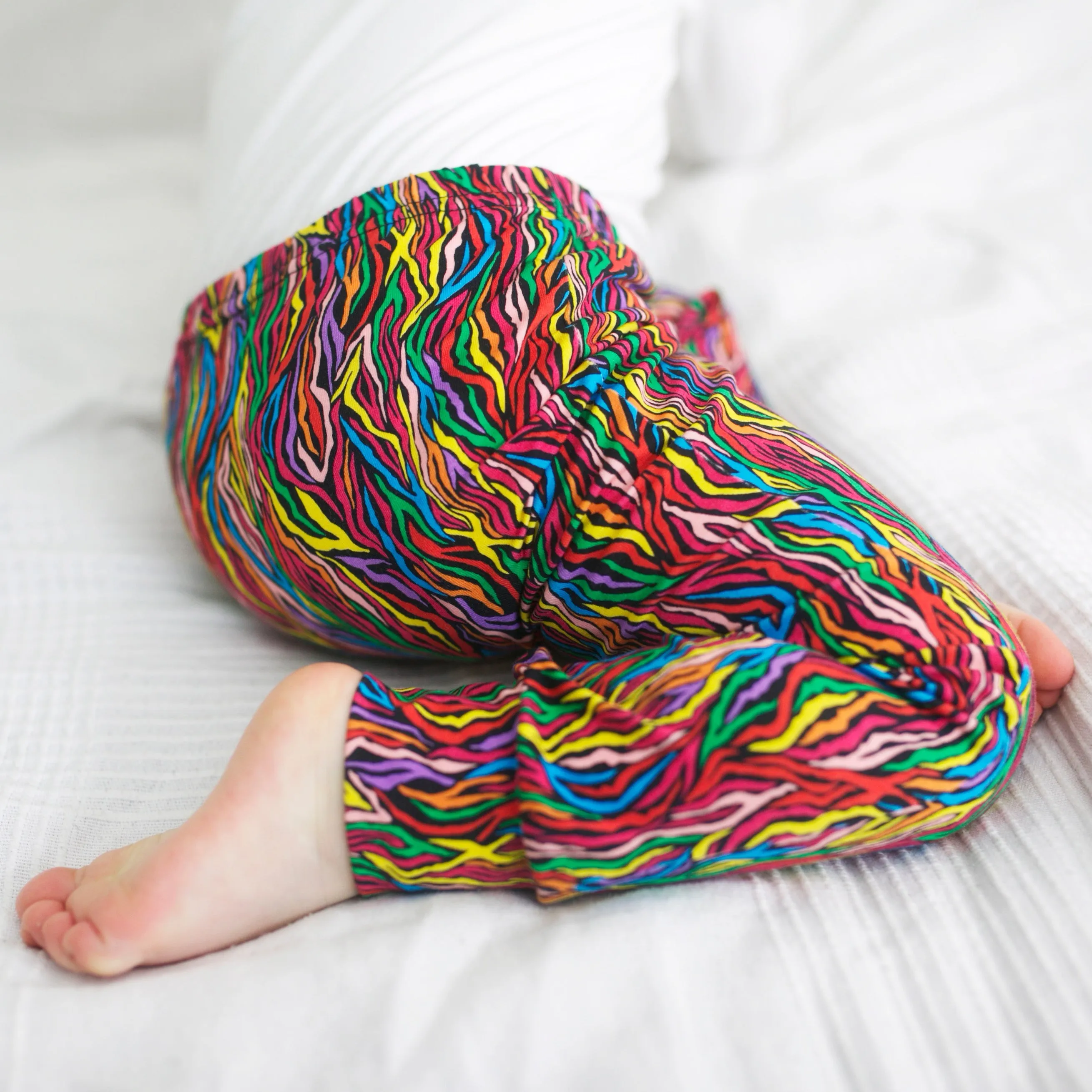 Rainbow Zebra Leggings