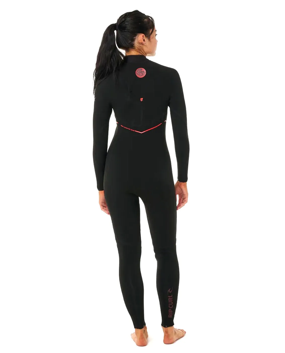 Rip Curl Womens F Bomb Fusion 3/2mm GB Zip Free Steamer Wetsuit
