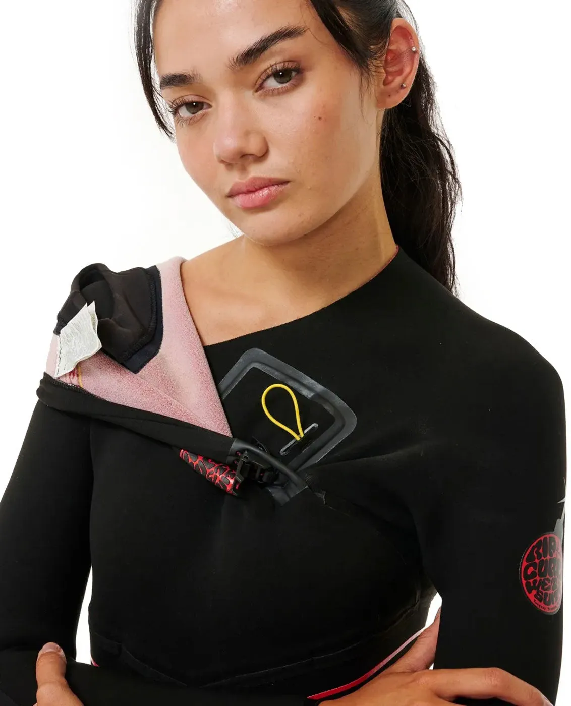 Rip Curl Womens F Bomb Fusion 3/2mm GB Zip Free Steamer Wetsuit