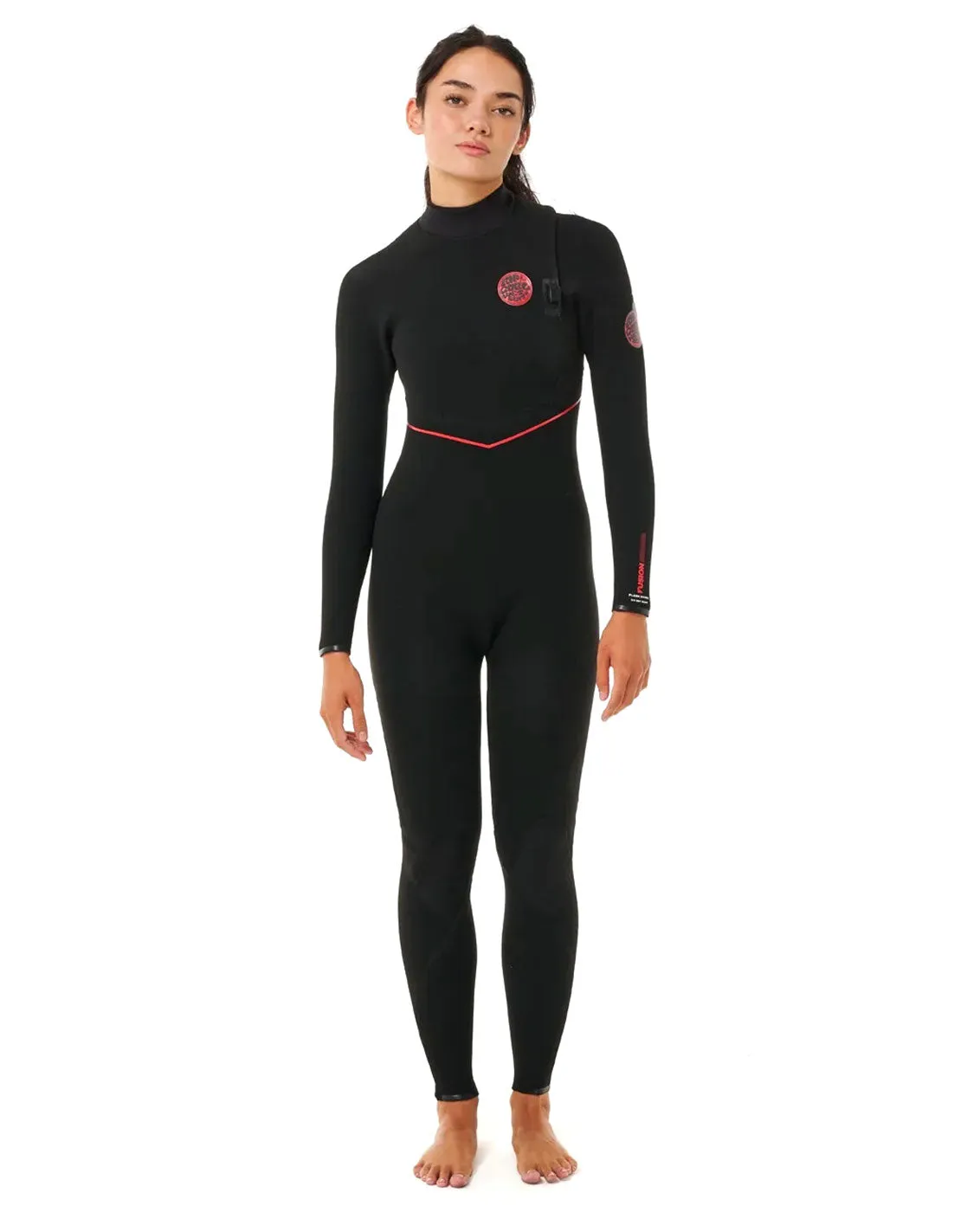 Rip Curl Womens F Bomb Fusion 3/2mm GB Zip Free Steamer Wetsuit