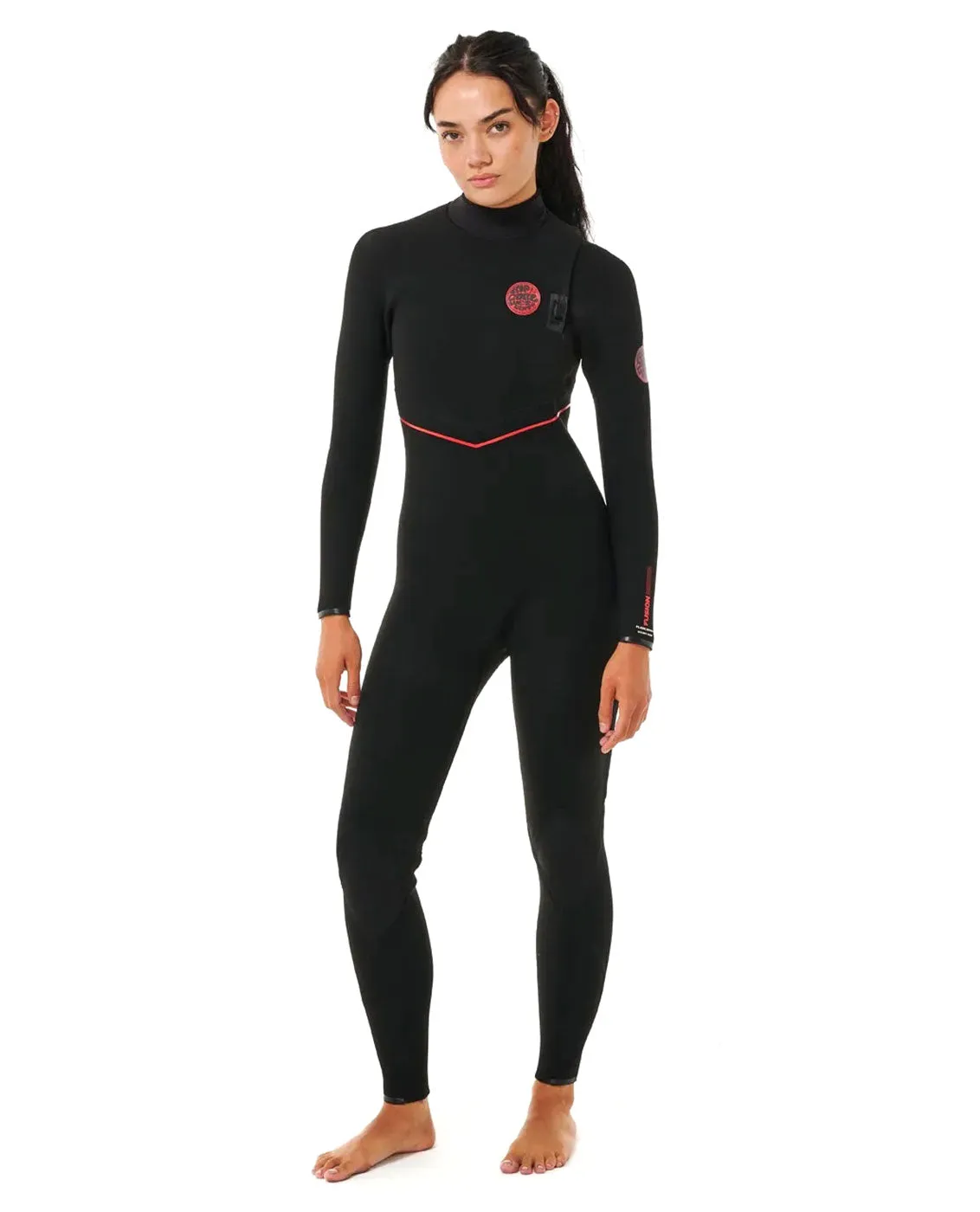 Rip Curl Womens F Bomb Fusion 3/2mm GB Zip Free Steamer Wetsuit