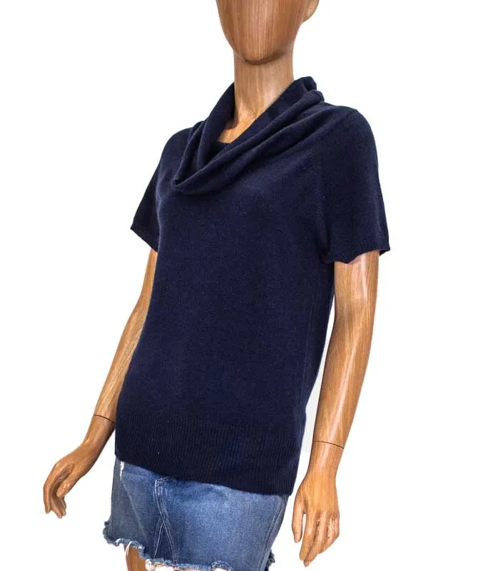 Short Sleeve Cashmere Sweater