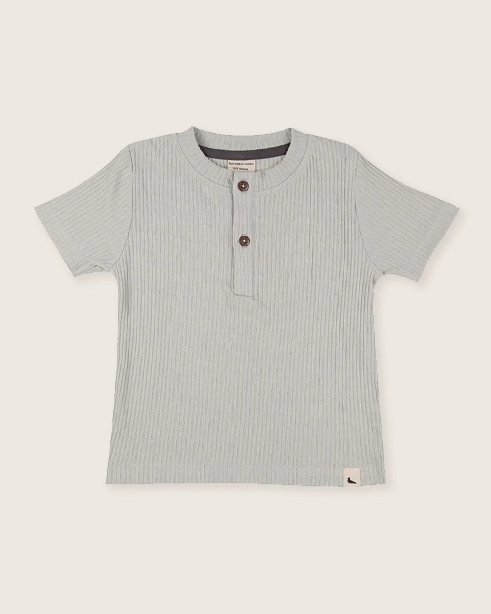 Sky Textured T-Shirt & Shorts Set