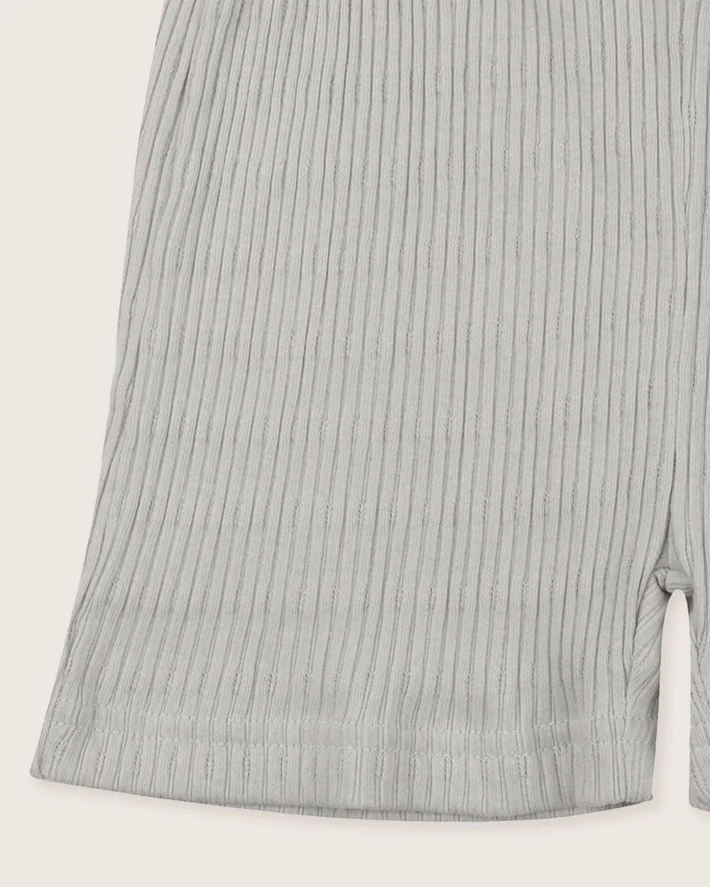 Sky Textured T-Shirt & Shorts Set