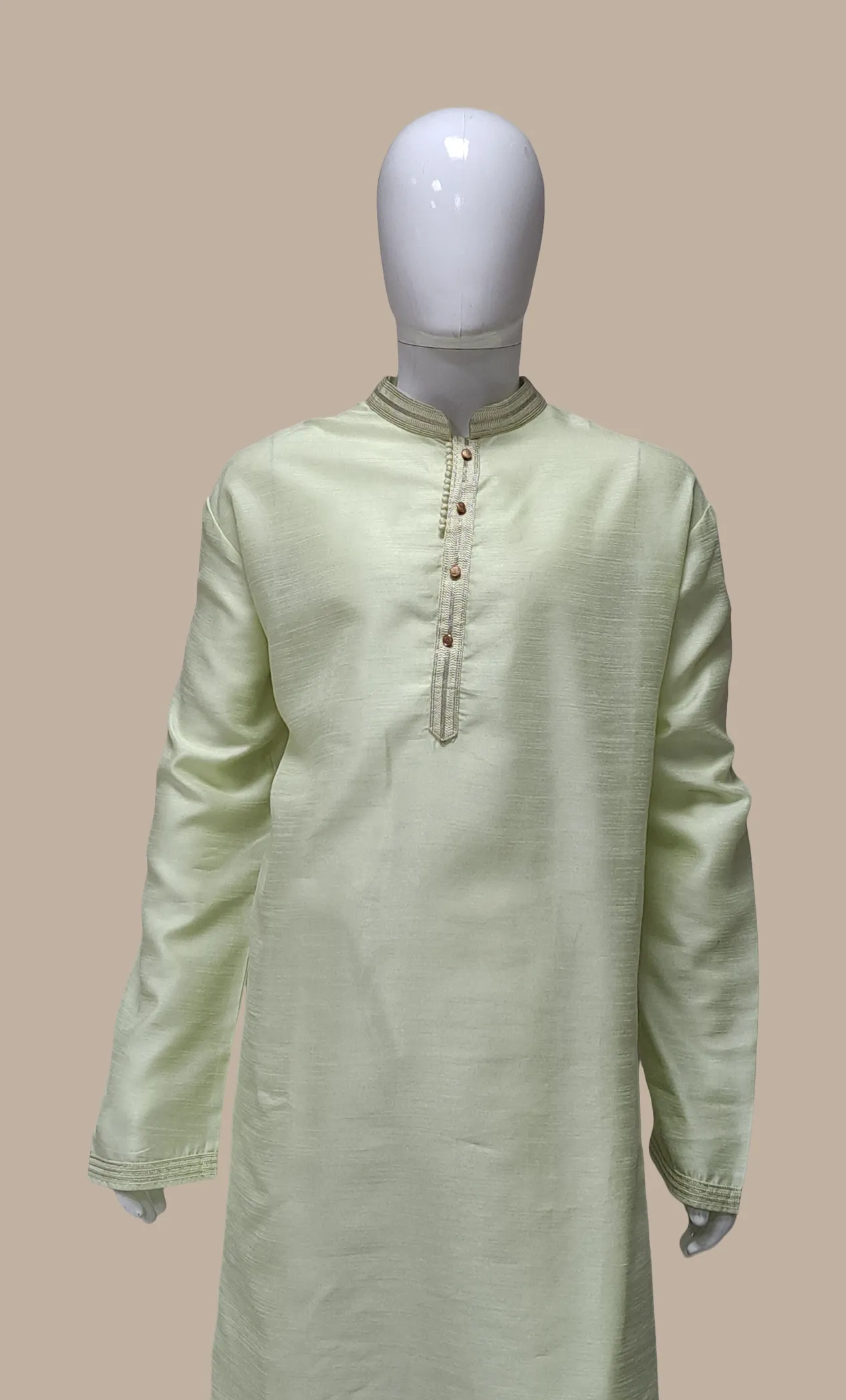 Soft Mint Embroidered Kurta Set