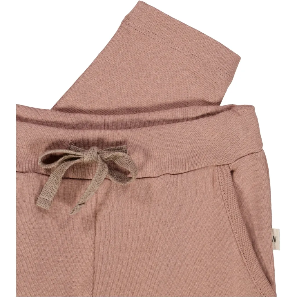 Soft Pants Elvina - powder brown