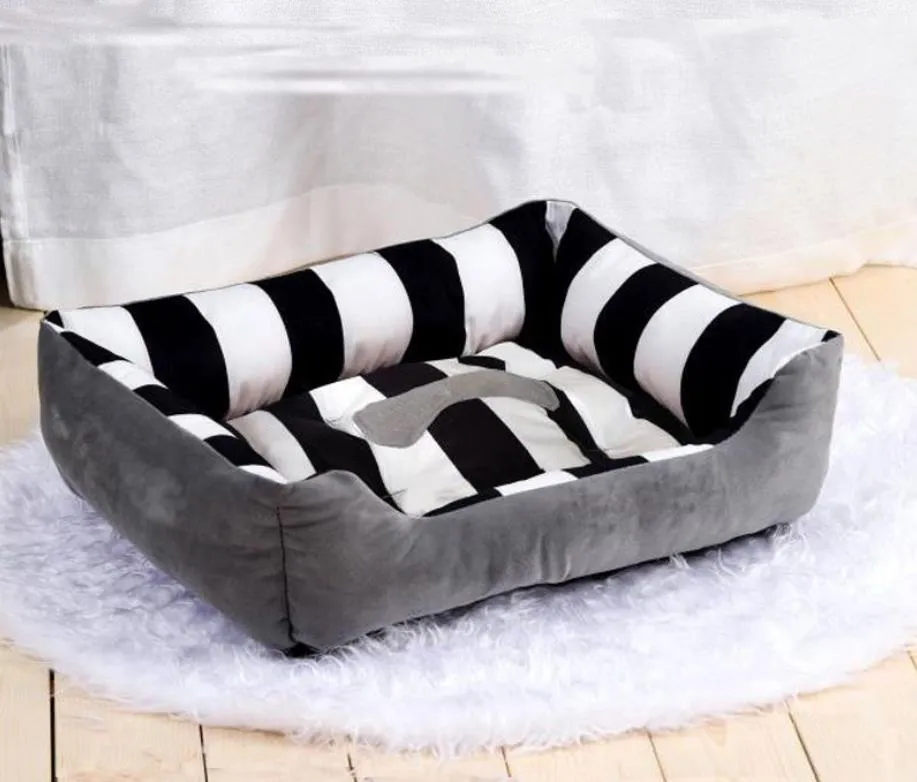 Soft Pet Bed | Flannel Thickened Pet Fleece Dog House | Soft Fleece Nest for Dogs & Cats | Breathable Puppy Kennel Mat | Comfy Baskets for Pets