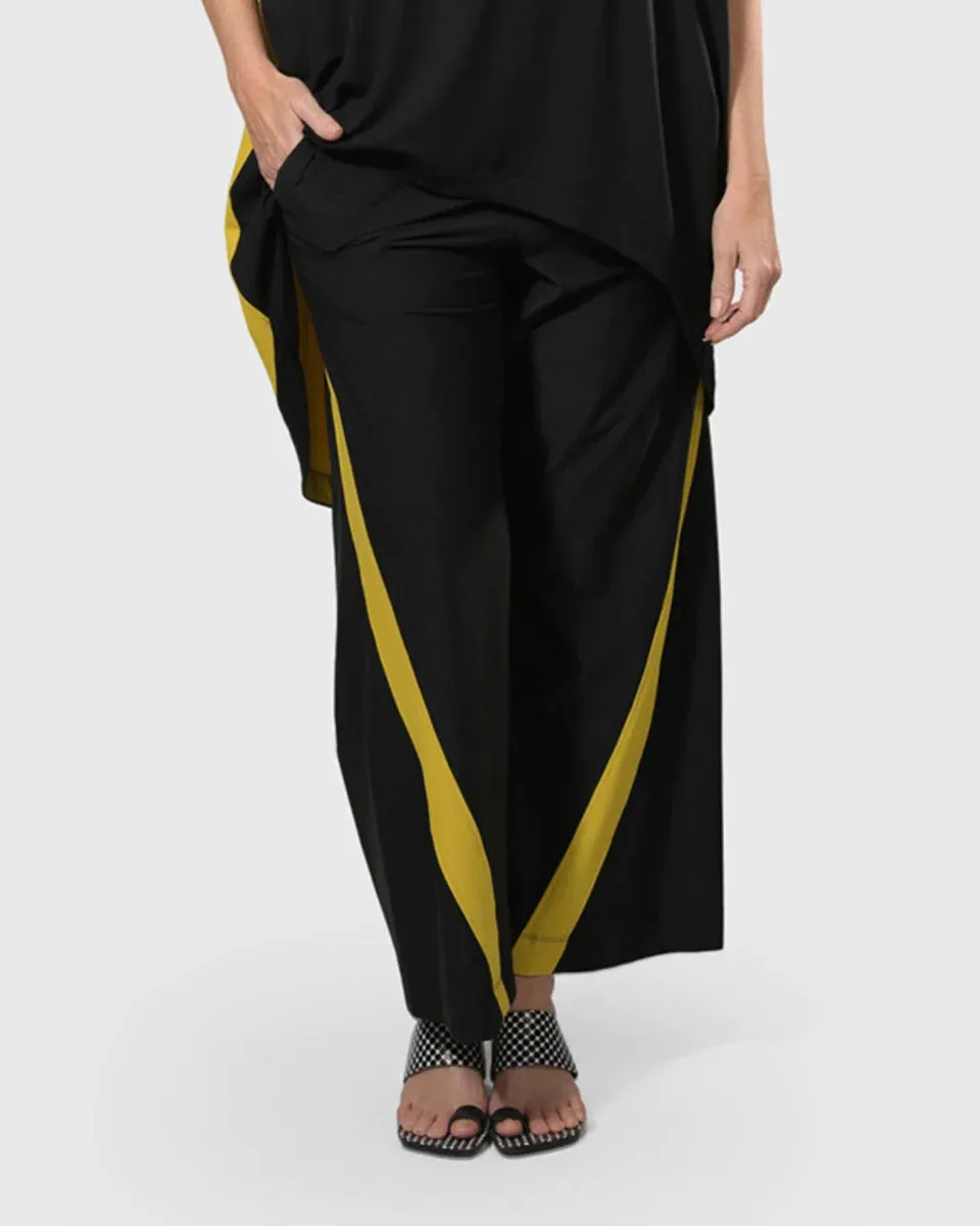 TEKBIKA JESSIE FLOW PANTS, YELLOW ALEMBIKA