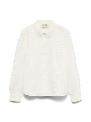 VMJUVENA LS FRILL SHIRT VMA