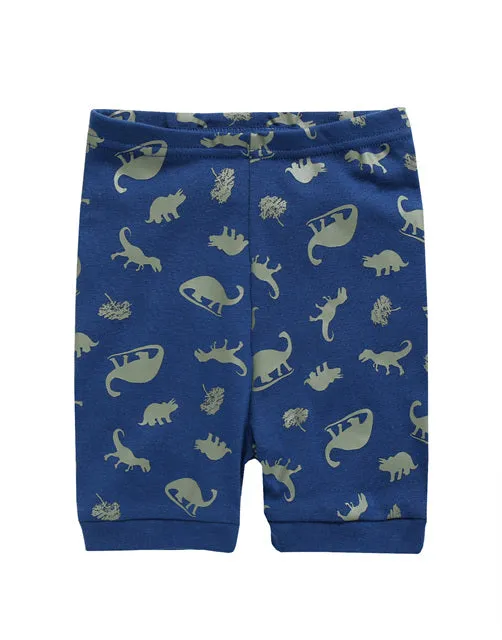 Wild Dino Short Sleeve Pajamas