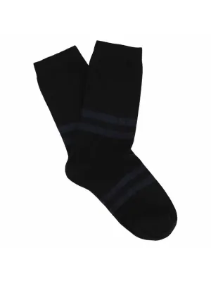 Women Stripes Black/Blue