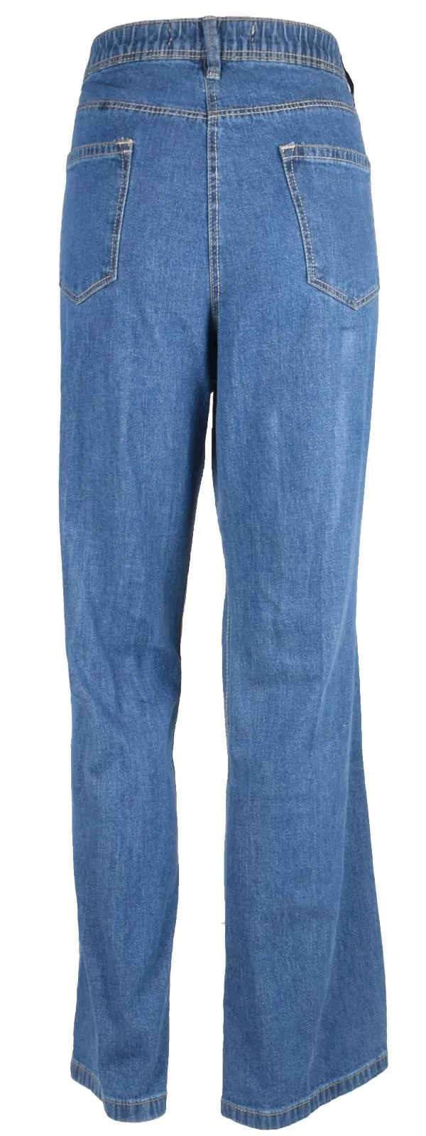 Womens Medium Waist Stretch Jeans - UK10 X 29L