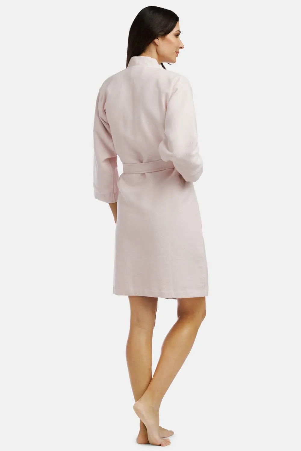 Women's Modal Kimono Resort Spa Robe with Quilted Design - NEW & IMPROVED FABRIC
